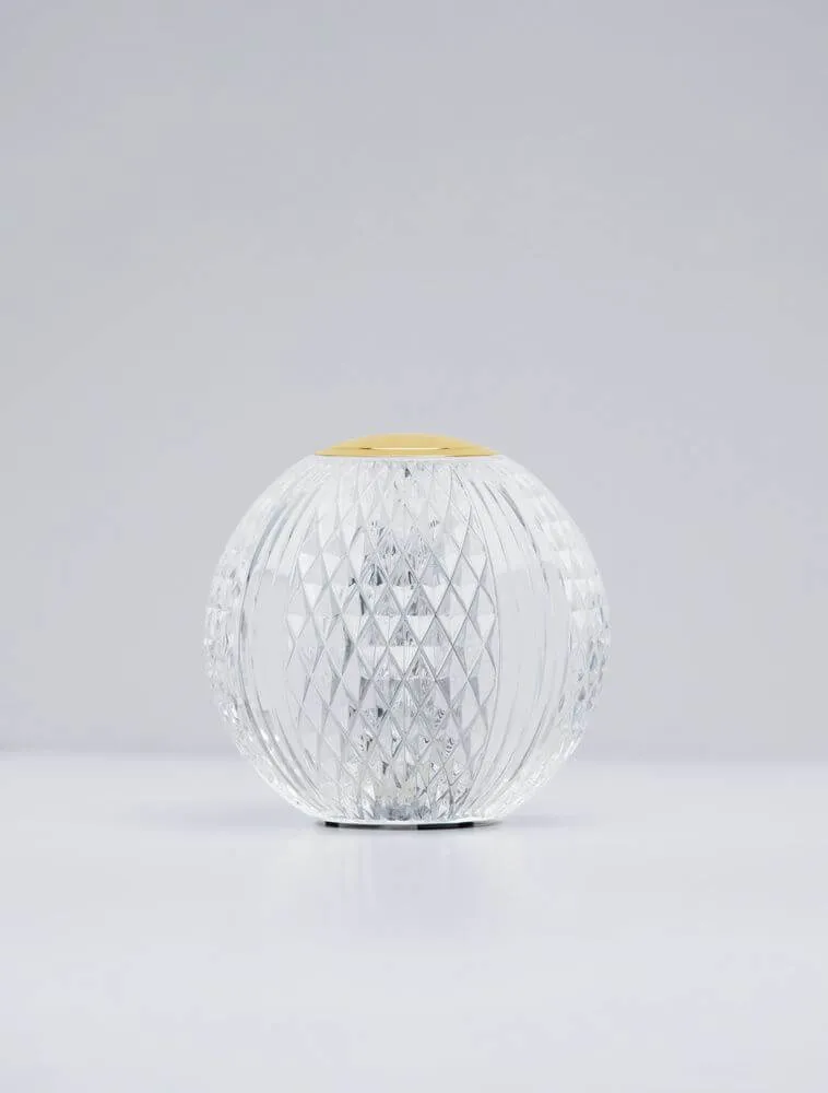Brillante LED Tischleuchte 3200K Gold