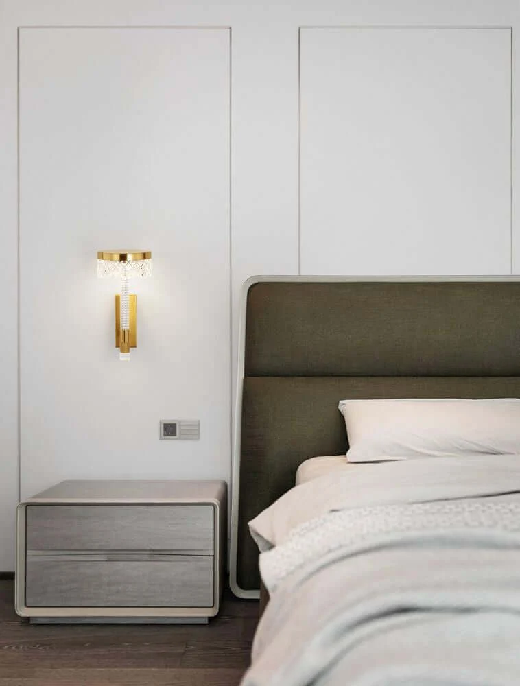 Bion LED Wandleuchte Ø 14,8cm 3000K Gold