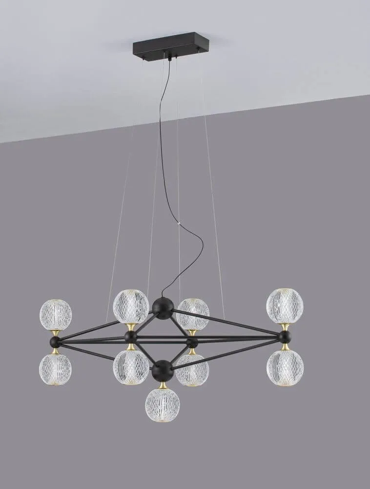 Belinda LED Pendelleuchte 9-flammig