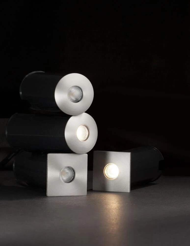 Bang LED Außenbodeneinbauleuchte Nickel IP67