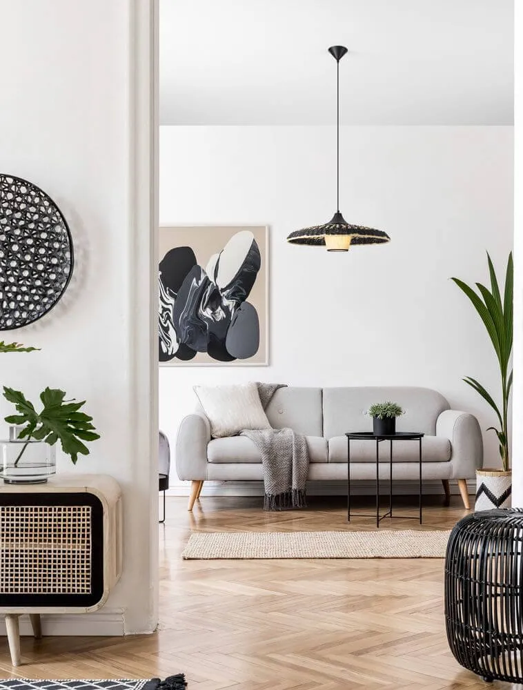 Aura Pendelleuchte Ø 61cm Rattan