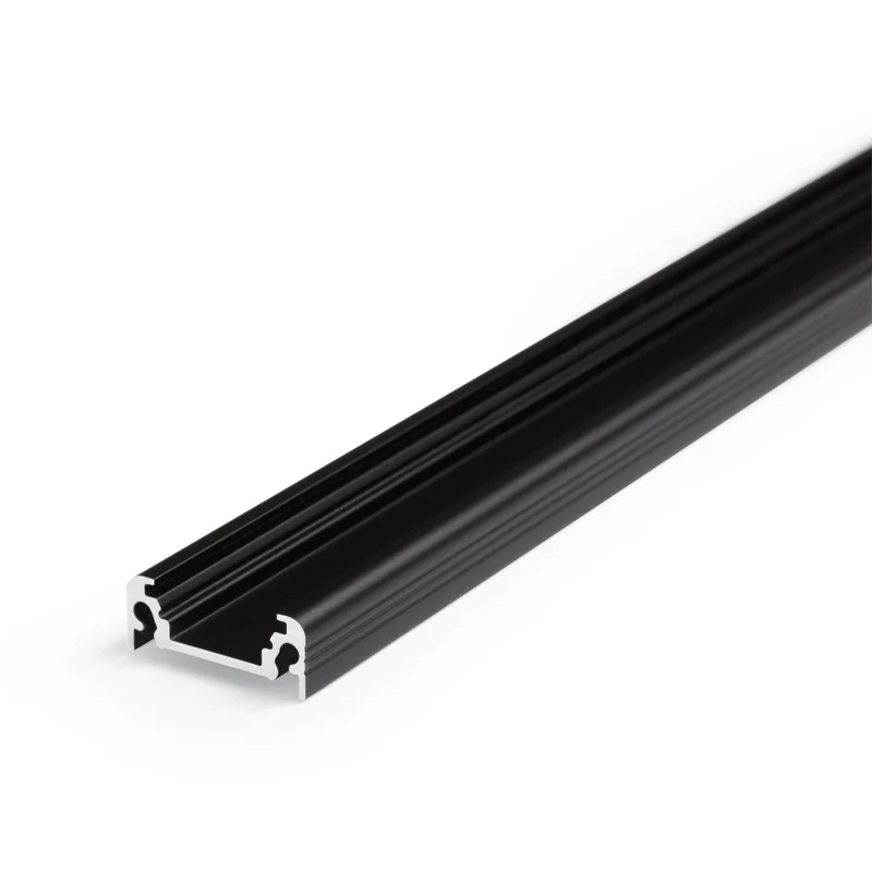 PROFIEL SURFACE | ZWART | 14MM | 2M