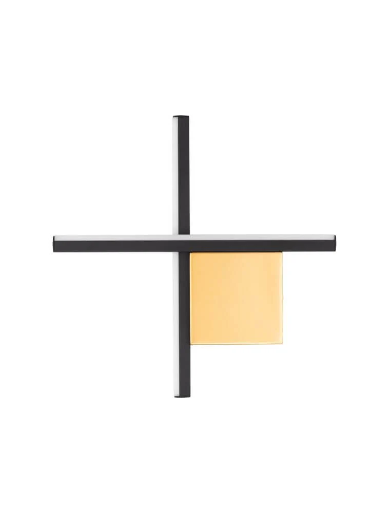 Cross LED Wandleuchte 30cm 2-flammig 2700K