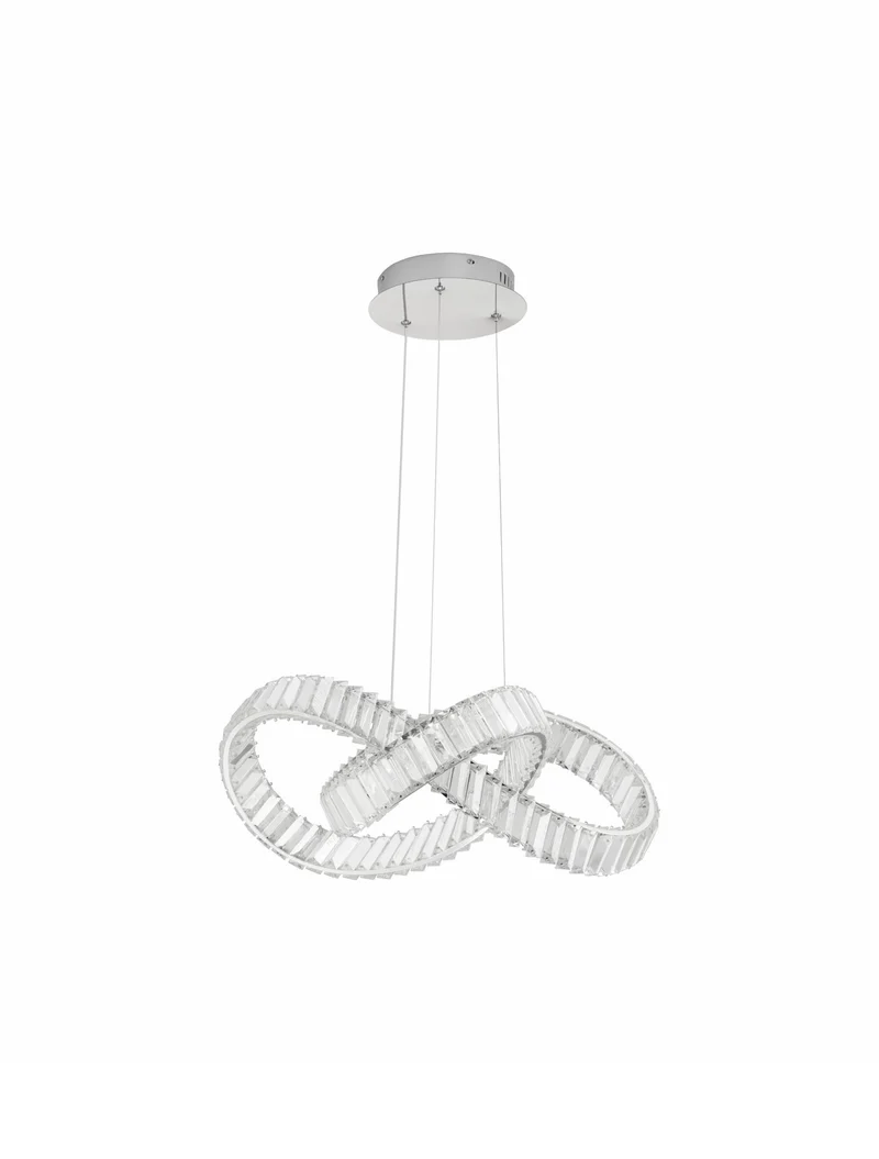Conceto LED Pendelleuchte Verknotet Ø 60cm 3500K