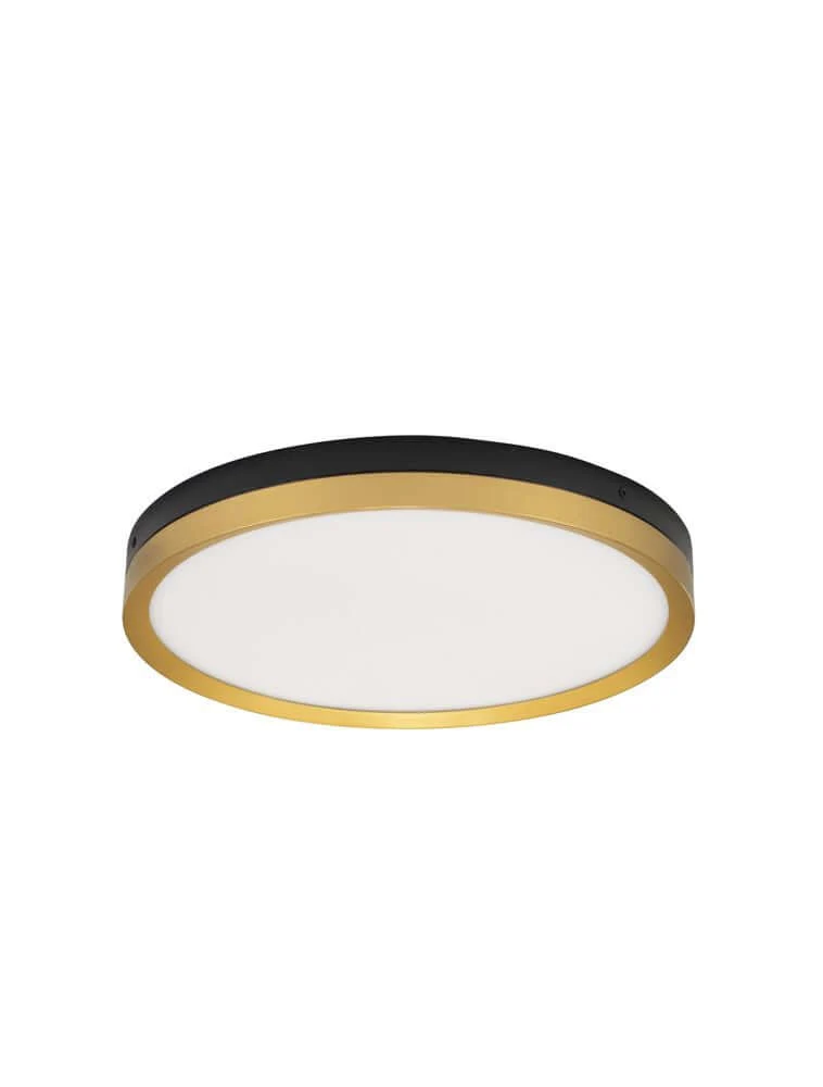 Cantria LED Deckenleuchte 3000K Schwarz, Gold