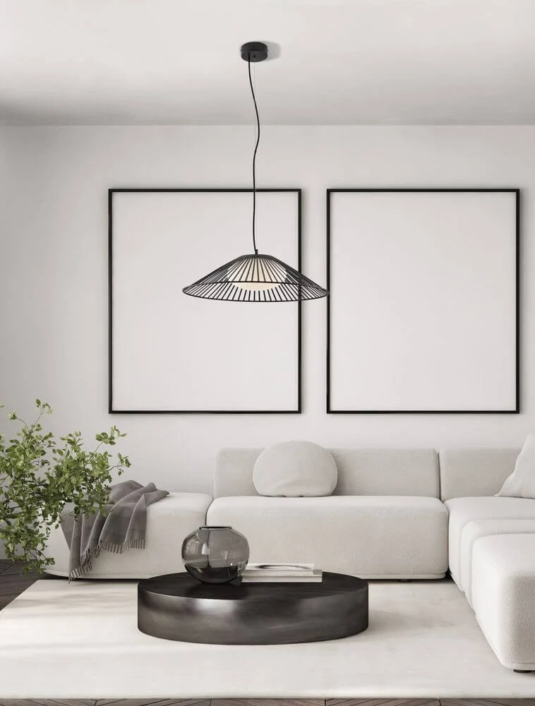 Brume LED Pendelleuchte 3000K Schwarz