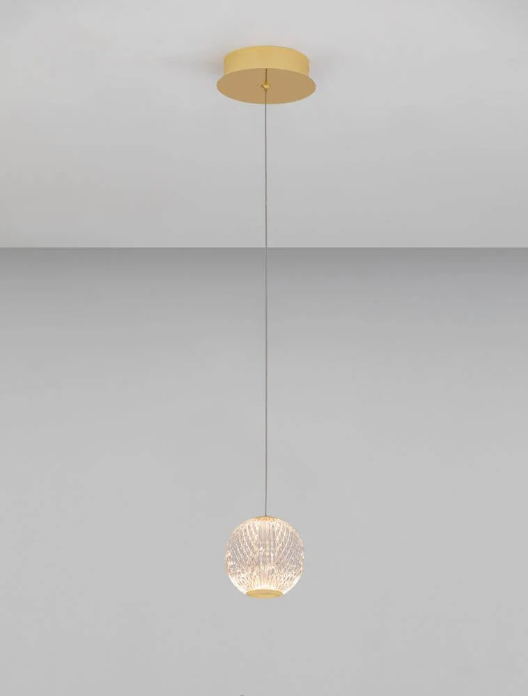 Brillante LED Pendelleuchte Ø 12cm 3200K