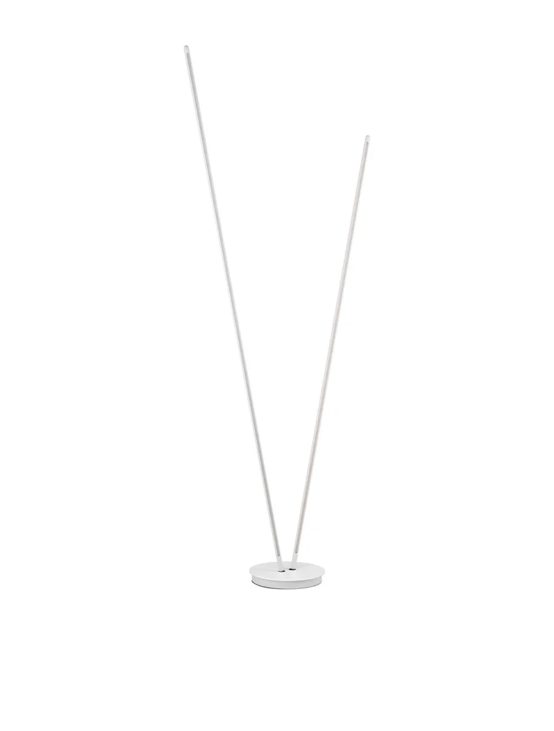 Intec LED Stehlampe H 184cm 2-flammig 3000K