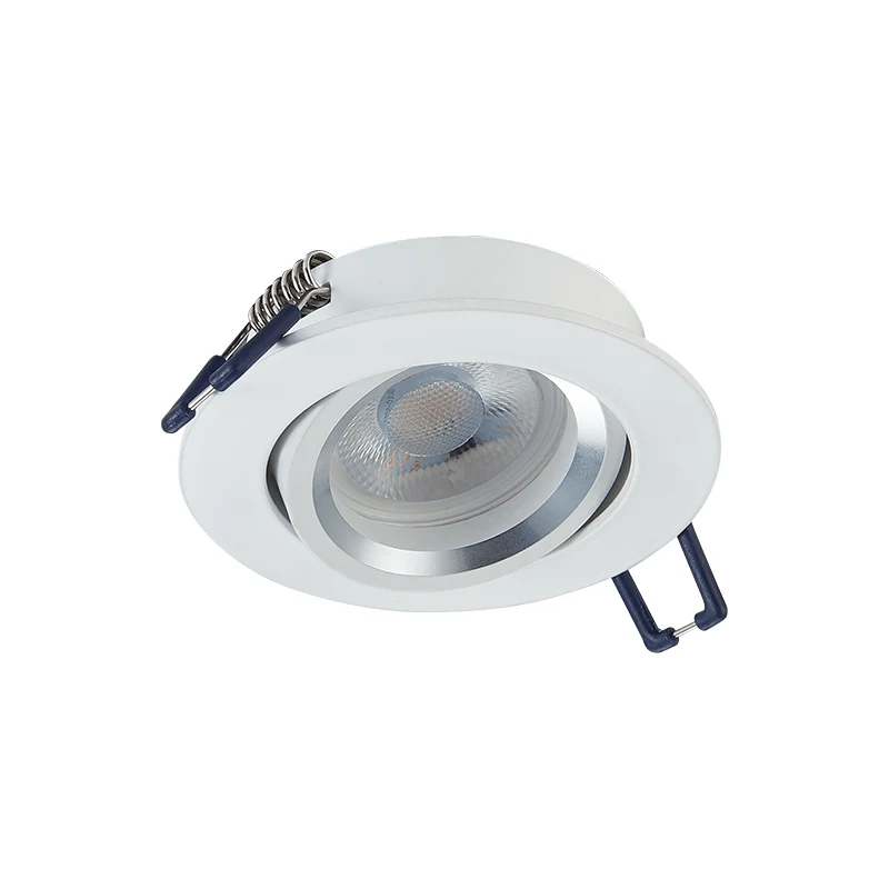 INBOUWSPOT KANTELBAAR | Ø73mm | GU10 / MR16 | IP22 | WIT