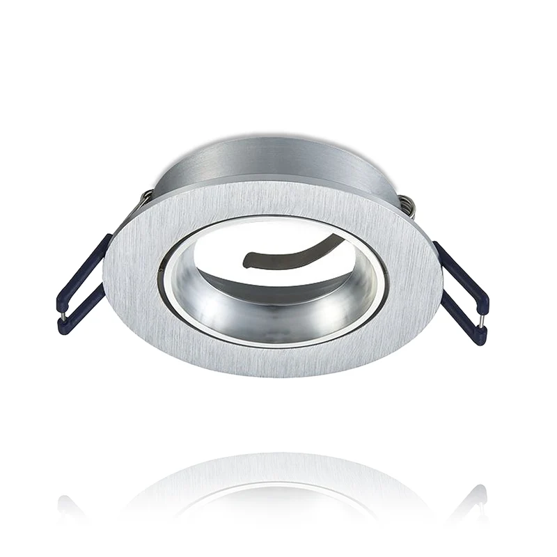 INBOUWSPOT KANTELBAAR | Ø73mm | GU10 / MR16 | IP22 | ZILVER