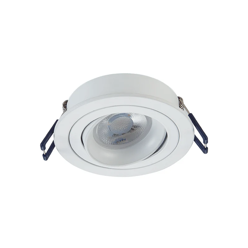INBOUWSPOT KANTELBAAR | Ø80mm | GU10 / MR16 | IP22 | WIT