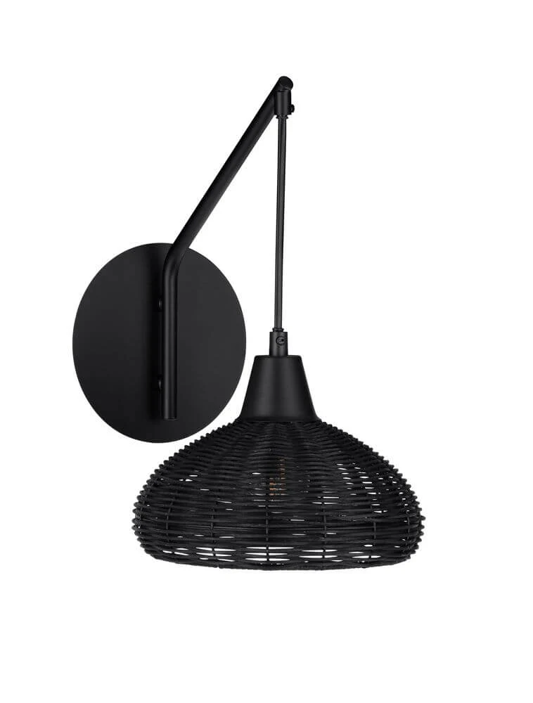 Fado Wandleuchte Ø 20,5cm E27 Rattan