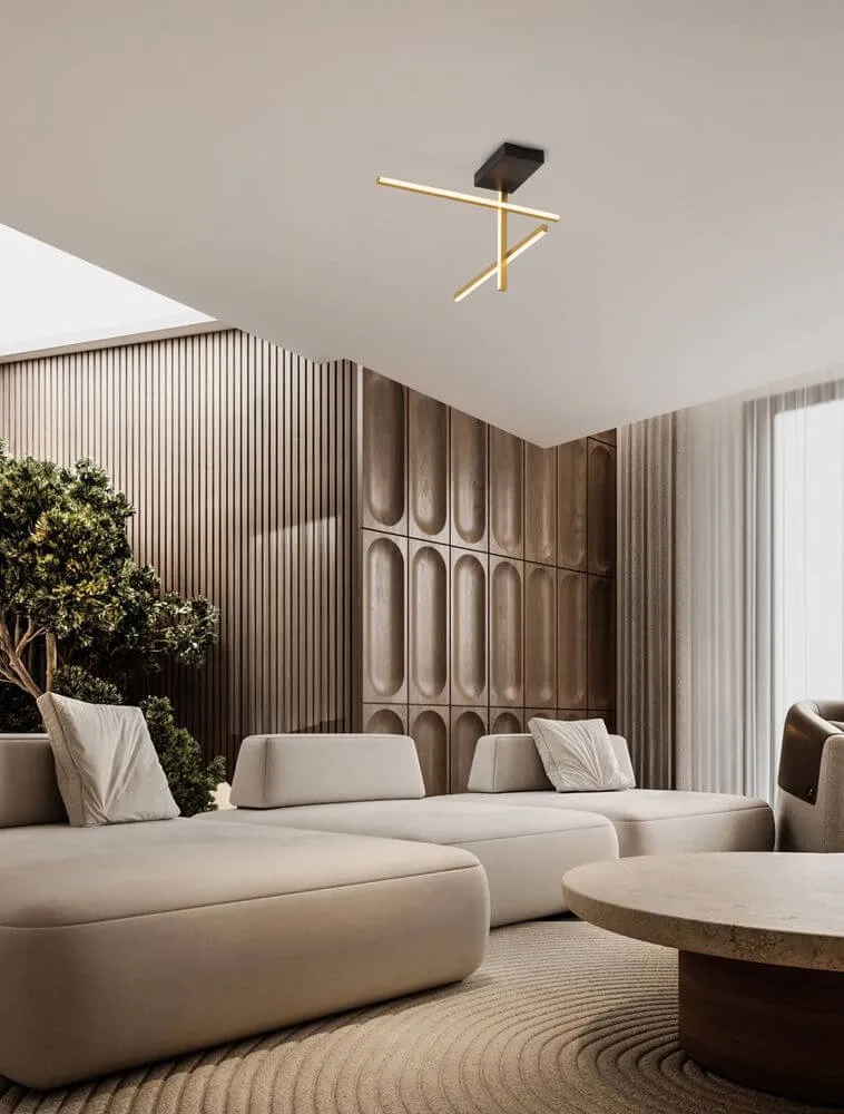 Antama LED Deckenleuchte 3-flammig