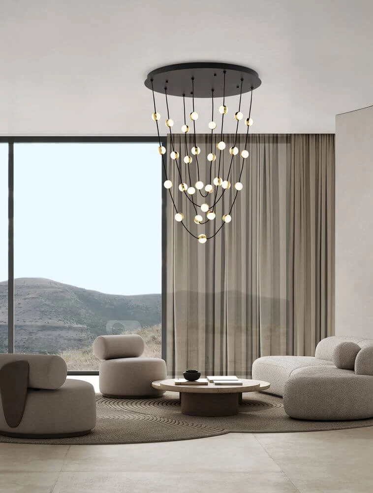 Alcinoe LED Pendelleuchte Ø 84cm