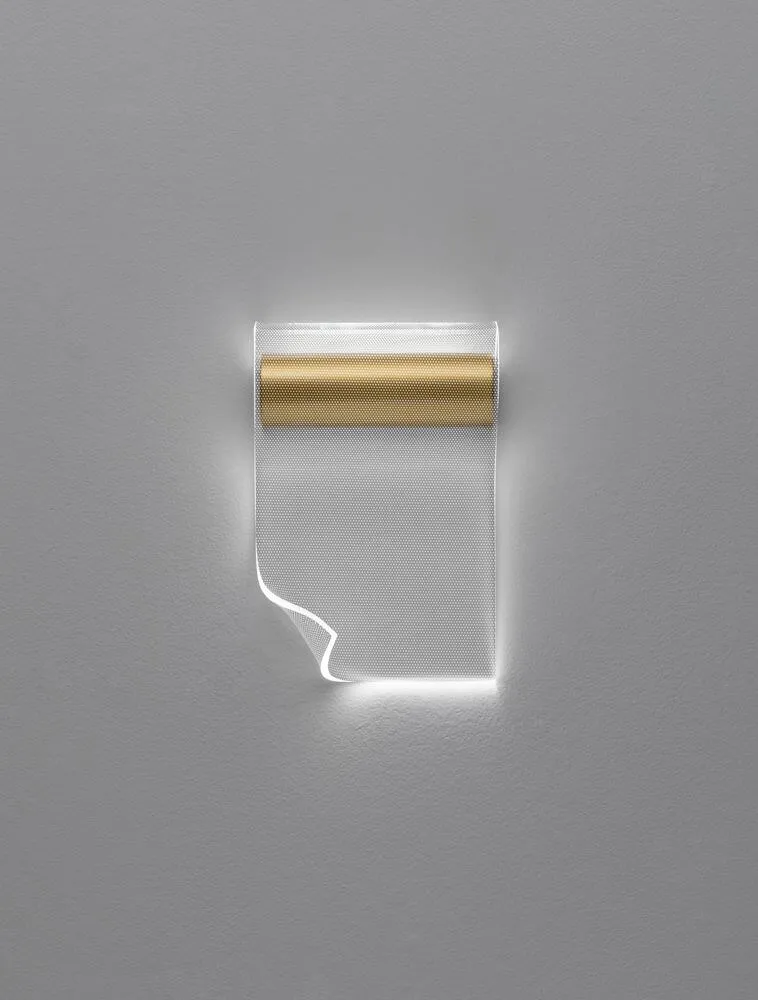 Agos LED Wandleuchte Gold