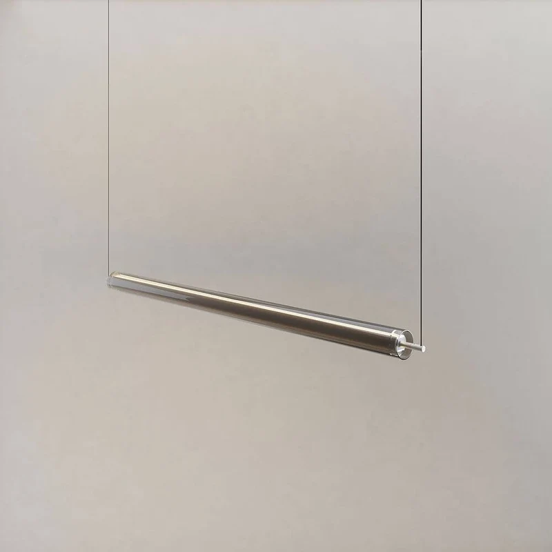 s.luce Ranya LED Up & Down Pendelleuchte mit Glas-Cover & Fernbedienung