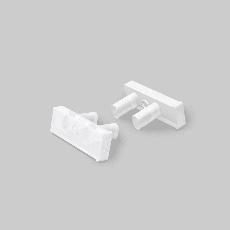 END CAP MET KABELOPENING | SLASH | 8MM | 20 STUKS