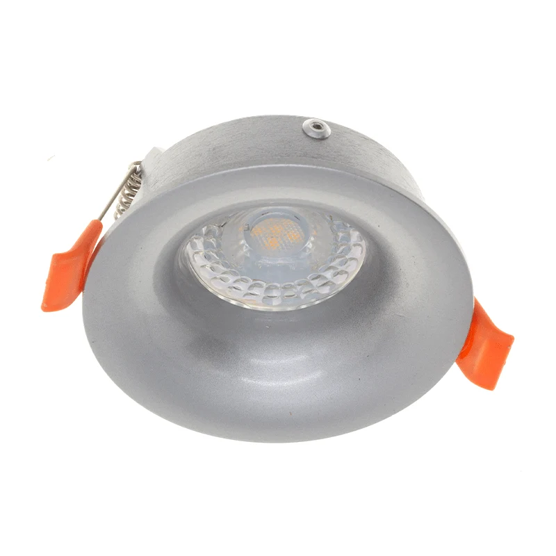 INBOUWSPOT VERDIEPT | Ø70mm | GU10 / MR16 | IP20 | ZILVER