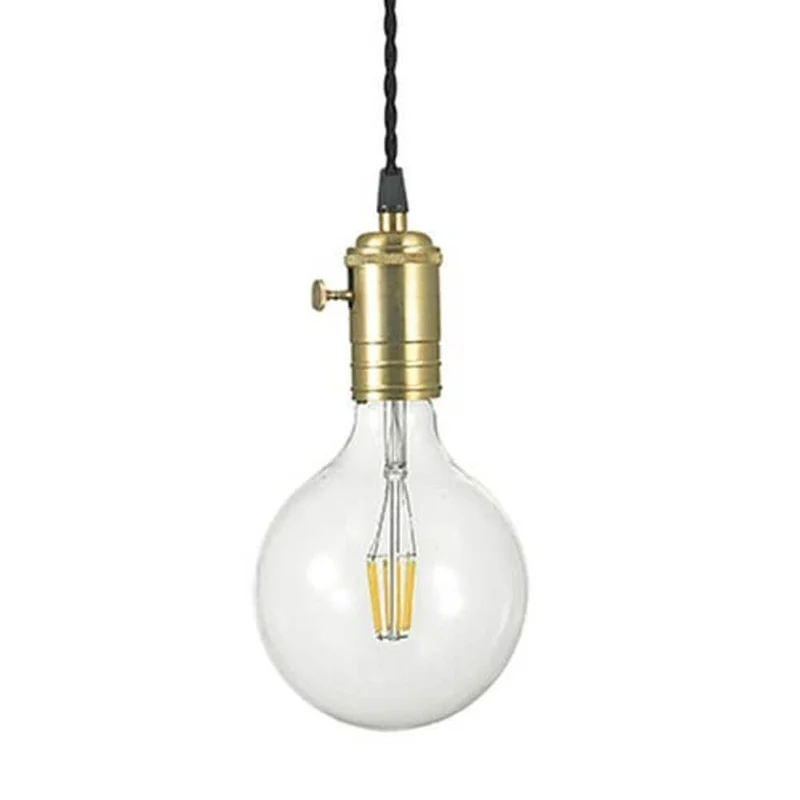 Retro Pendelleuchte Doc Sp1 Messing