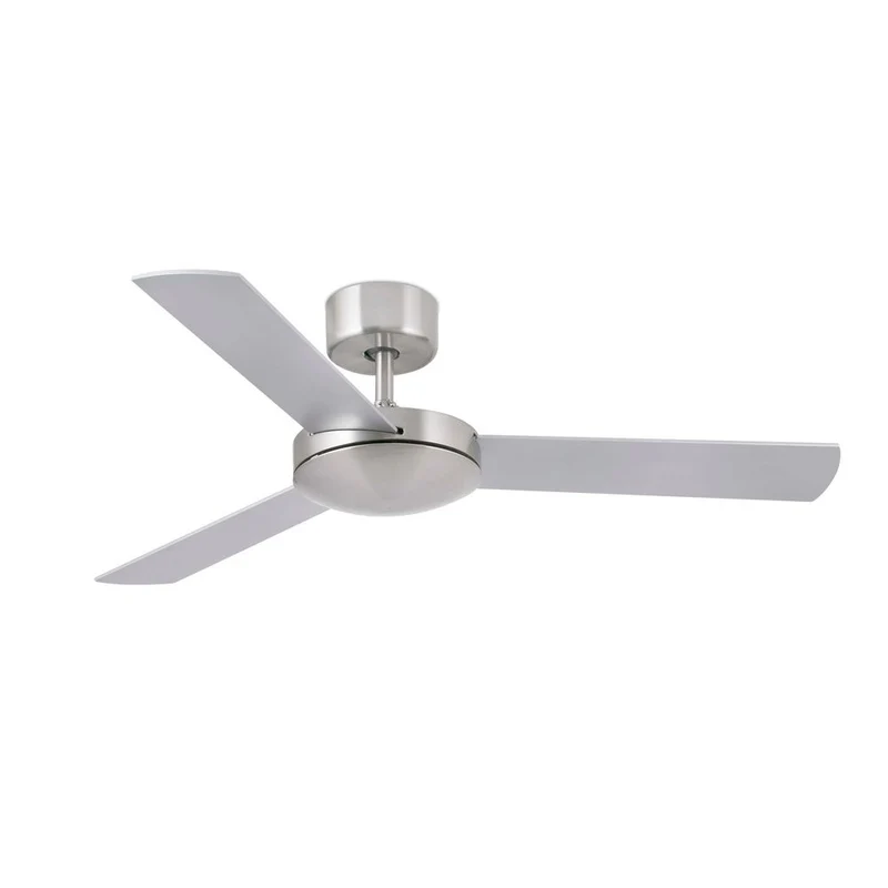 Deckenventilator MINI MALLORCA Ø 106cm Nickel-Matt, Grauschwarz