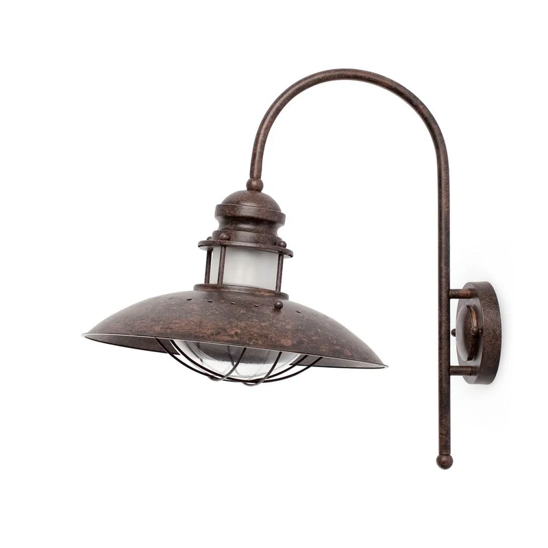 Wandlampe WINCH Braun