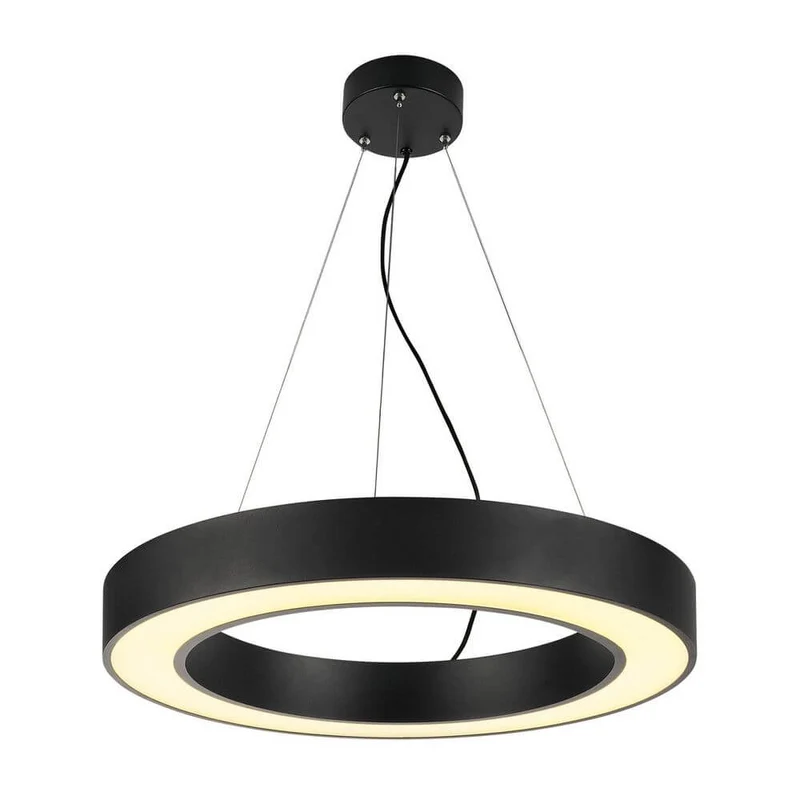 Medo Pro 60 Ring LED Pendelleuchte Schwarz