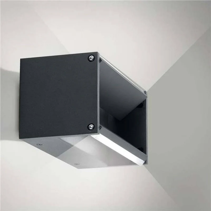 Twin LED Außen-Wandleuchte IP54 10W, 600lm , 3000K