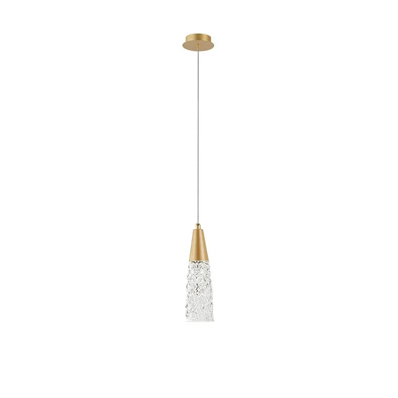 Nova Luce Kovac Pendellampe Stahl Gold