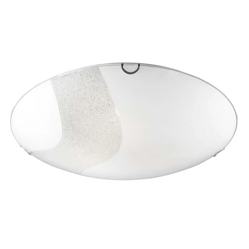 Nova Luce Quale Glas Deckenleuchte 3-flammig Kristall