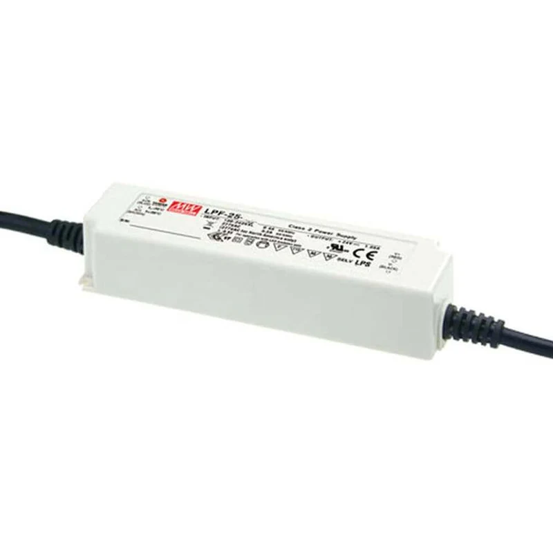 25W zertifiziertes Einbaunetzteil 24V IP67