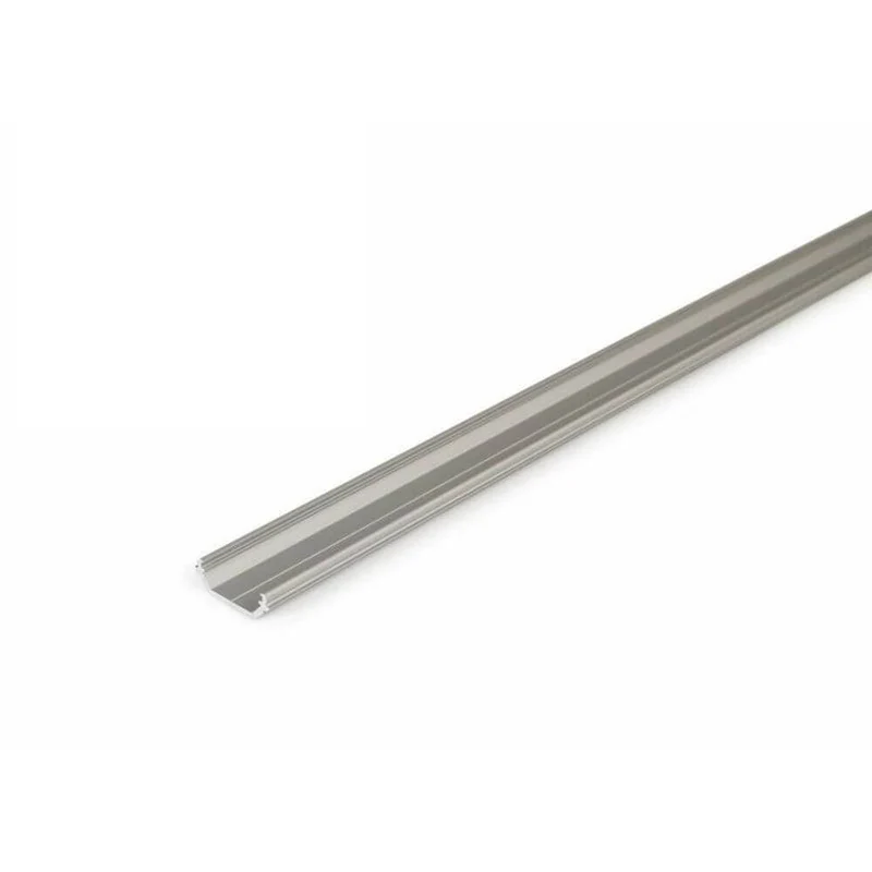 Aufbau-Eckprofil 45° 200cm Alu-eloxiert ohne Abdeckung für LED-Strips