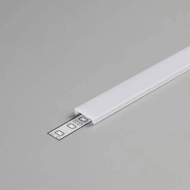 Abdeckung eckig 200cm Typ C Opalweiß
