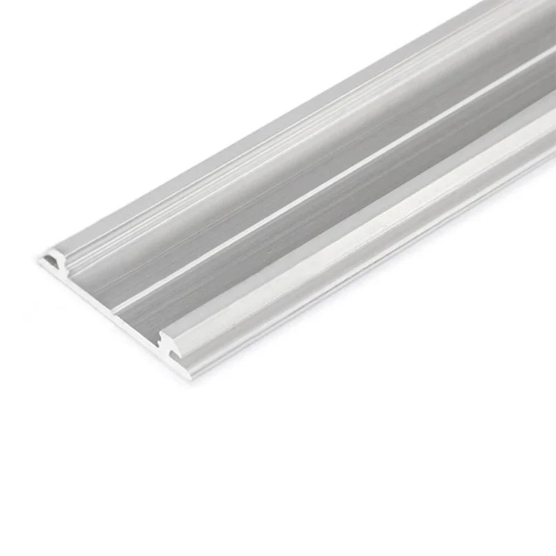 Aufbau-Biegeprofil 200cm Alu-roh ohne Abdeckung für LED-Strips