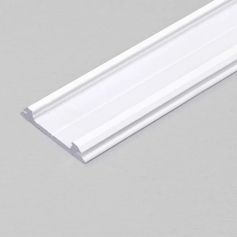 Aufbau-Biegeprofil 200cm Weiß ohne Abdeckung für LED-Strips