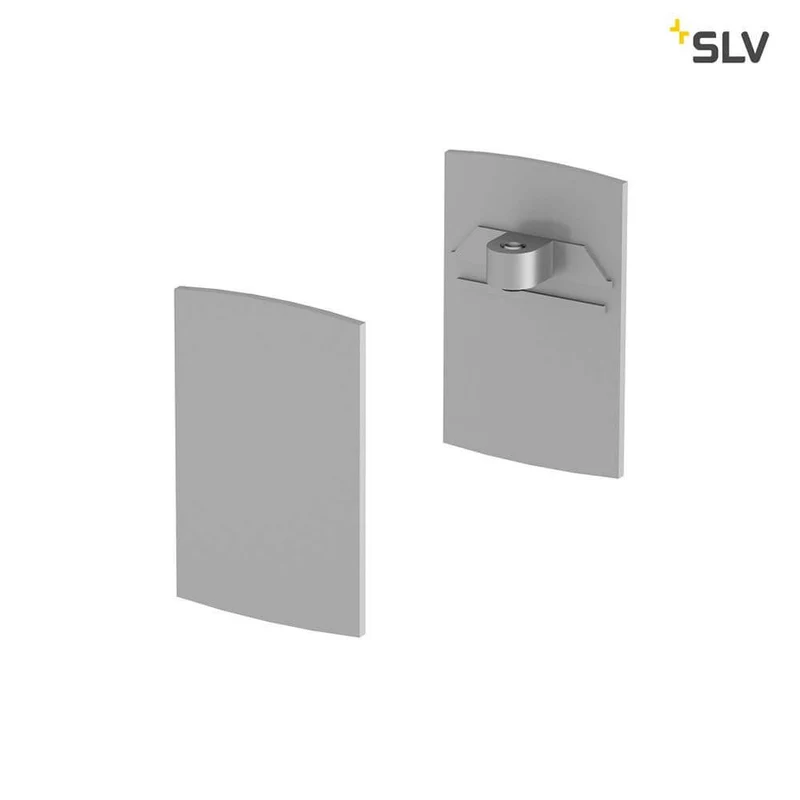 H-Profil Endkappen Silber