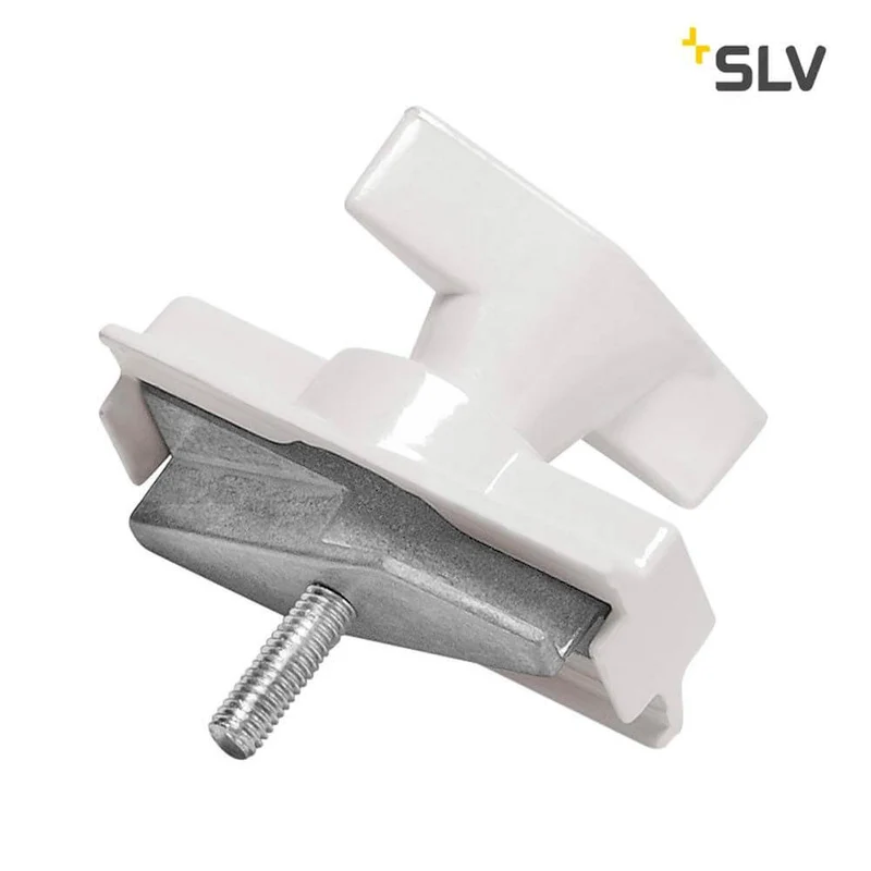 Leuchtenadapter Mechanisch für S-Track 3P.-Schiene Weiß