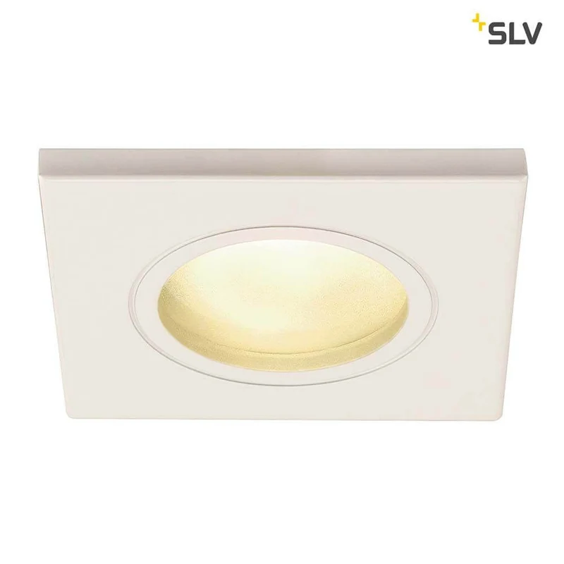 Dolix Out Einbaustrahler 230V IP65 Eckig Weiß