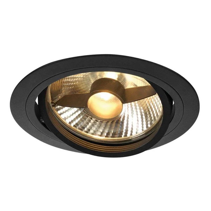 New Tria I ES111 Round Schwarz max. 75W inkl. Blattfedern