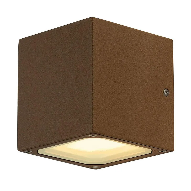 SITRA CUBE Wandleuchte rostfarben GX53 max. 9w