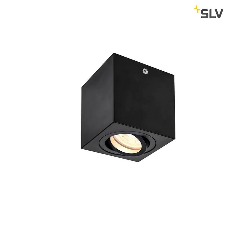 Triledo Deckenaufbauleuchte QPAR51 Schwarz