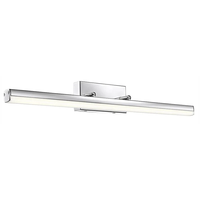 Vanese LED Bad-Wandlampe Acryl, Chrom