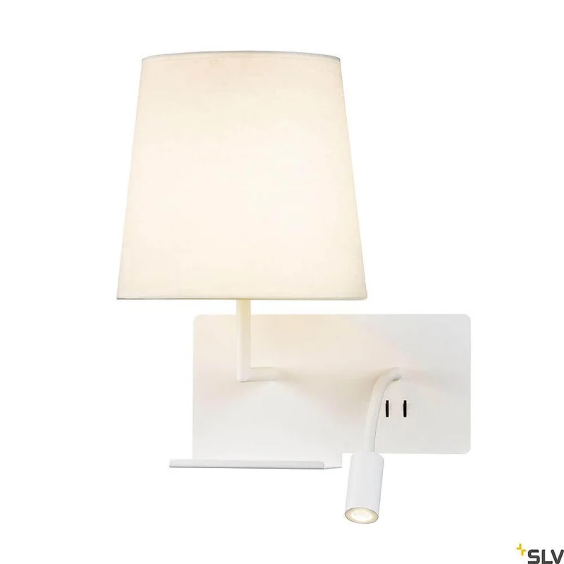 Somnila Flex LED Wandaufbauleuchte Weiß inkl. USB
