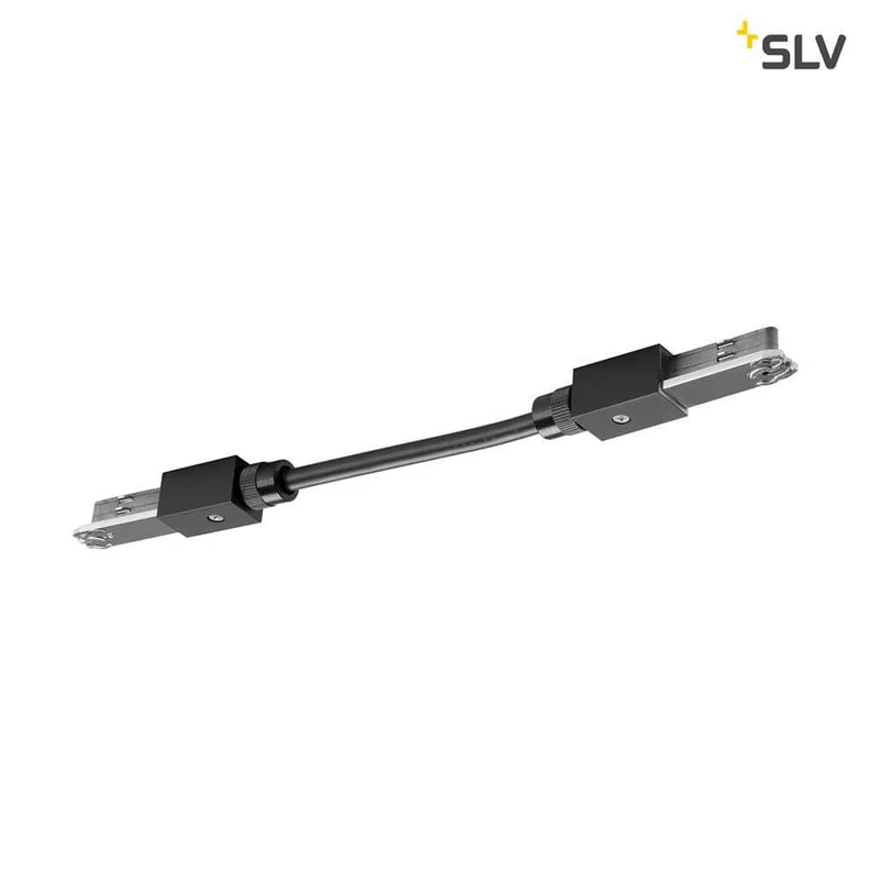 Flex-Verbinder für D-Track-Stromschiene 2Phasen Schwarz