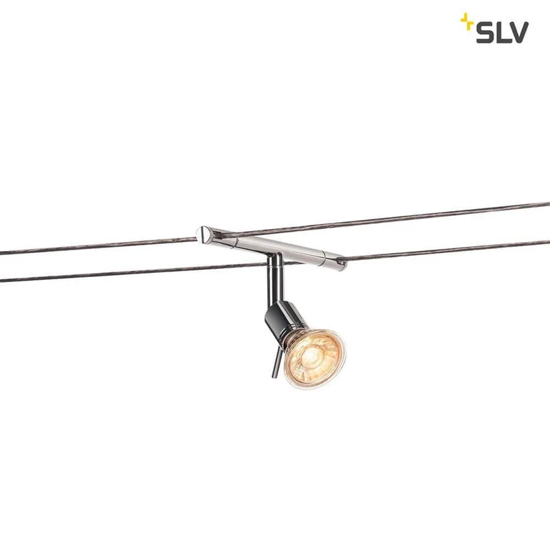 Syros Seilleuchte für Tenseo 12V-Seilsystem QR-C51 Chrom