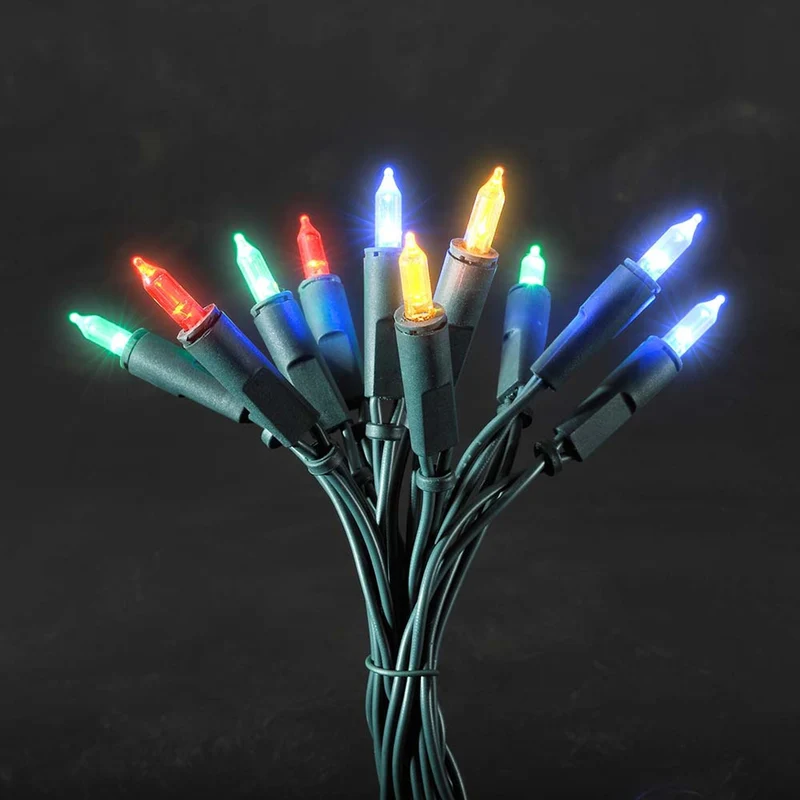 LED Minilichterkette 20 bunte Dioden