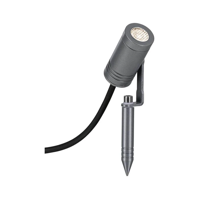 LED Gartenstrahler Radix Grau IP65