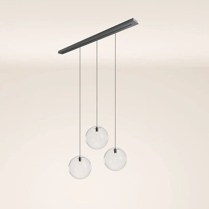 s.luce Orb Esstischleuchte 3-flammig 160cm Ø 3x40
