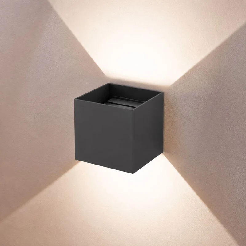 s.luce Ixa LED Wandlampe verstellbare Winkel Innen & Außen IP44