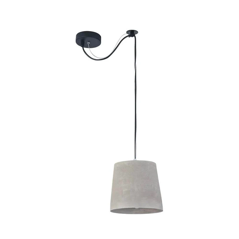 Broni Pendellampe Beton Grau