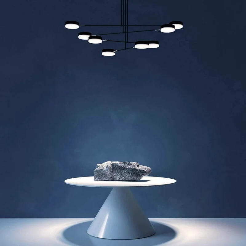 Fad LED Hängeleuchte Metall Schwarz